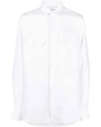 Brunello Cucinelli - Long-Sleeve Button-Up Shirt - Lyst