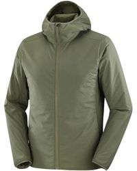 Salomon - Hooded Zip-Up Jacket - Lyst