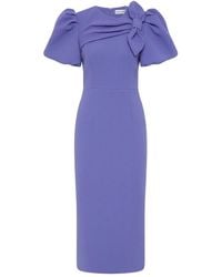Rebecca Vallance - Robe À Manches Bouffantes Violetta - Lyst