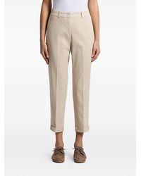 Peserico - Cuffed Trousers - Lyst