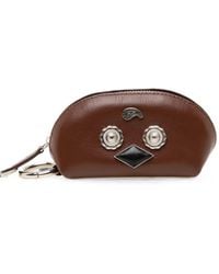 Toga - Embellished Leather Coin Purse - Lyst