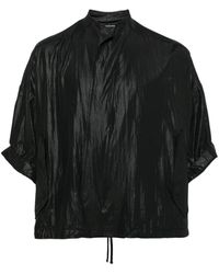 Julius - Stand-collar Shirt Jacket - Lyst
