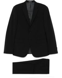 Emporio Armani - Wool Double-Breasted Suit - Lyst