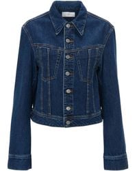 Victoria Beckham - ボタン デニムジャケット - Lyst