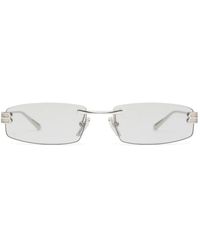 Balenciaga - Gossip Rectangle-Frame Sunglasses - Lyst