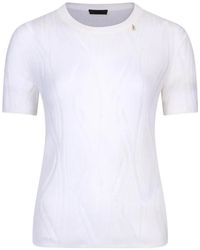 Liu Jo - Perforated Sweater - Lyst