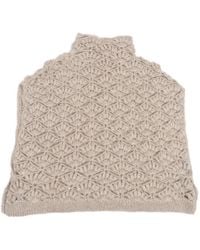 Antonelli - Sequin-Embellished Crochet Top - Lyst