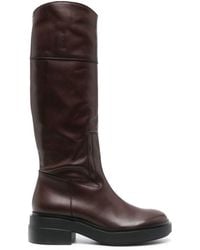 Vic Matié - Leather Knee-high Boots - Lyst