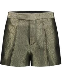 SAPIO - N7C Metallic Shorts - Lyst