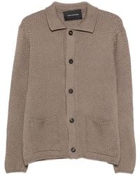 Tagliatore - Cardigan À Poches Plaquées - Lyst