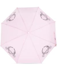 Moschino - Logo-Motif Umbrella - Lyst