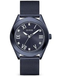 Guess - Montre Noble Mm À Bracelet En Mesh - Lyst