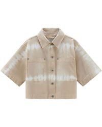 Woolrich - Tie-dye Short-sleeve Shirt - Lyst