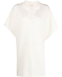 Filippa K - V-neck Short-sleeved Shirt - Lyst