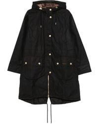 Barbour - Jas Met Capuchon En Knopen - Lyst