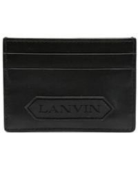 Lanvin - Card Holder With Label - Lyst