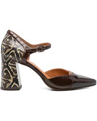 Chie Mihara - Pumps mit Blockabsatz 75mm - Lyst