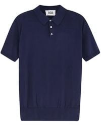 Alpha Studio - Short-Sleeve Polo Shirt - Lyst