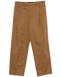 Department 5 - Pantalon Droit Rushen À Design Plissé - Lyst