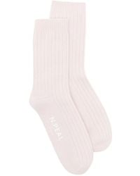 N.Peal Cashmere - リブ靴下 - Lyst