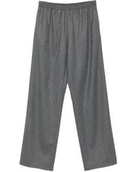 Lanvin - Elasticated Drawstring Trousers - Lyst