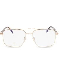 David Beckham - Metal Browline Sunglasses - Lyst
