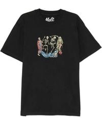 Melt - Skeleton-Print T-Shirt - Lyst