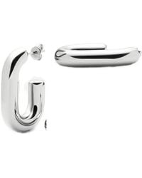 Missoma - Medium Chubby Oval Hoop Earrings - Lyst