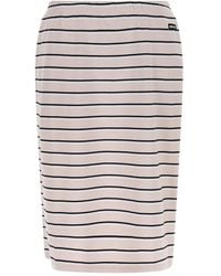 ROTATE BIRGER CHRISTENSEN - 'Jersey Midi' Skirt - Lyst