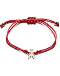 Patrizia Pepe - Lucky Logo-Charm Bracelet - Lyst