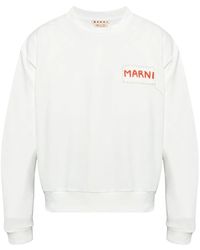 Marni - Sweatshirt With Logo - Lyst