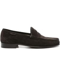 Tom Ford - York Suede Penny Loafers - Lyst