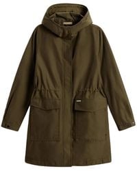 Woolrich - Adjustable Hooded Parka Coat - Lyst