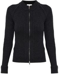 Isabel Marant - Vice Ribbed Zip-Up Cardigan - Lyst