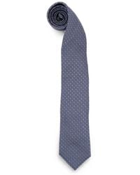 Brunello Cucinelli - Silk Tie With Geometric Pattern - Lyst