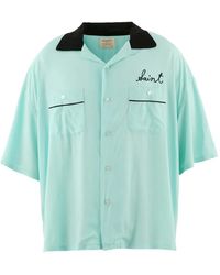 SAINT Mxxxxxx - Embroidered-Logo Shirt - Lyst