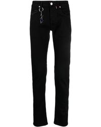 Paul & Shark - Logo-embroidered Mid-rise Slim-fit Jeans - Lyst