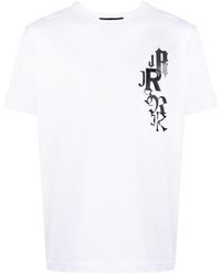 John Richmond - T-shirt Harold à logo imprimé - Lyst