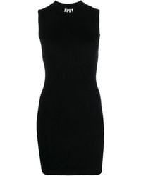 Heron Preston - Fine Ribbed Mini Bodycon Dress - Lyst