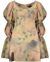 Ellery - Scoop-Neck Mini Dress - Lyst