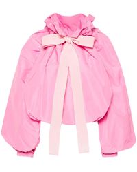 Patou - Oversize Faille Top - Lyst