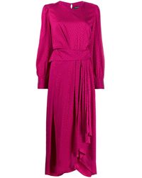 Isabel Marant Asymmetrische Jurk - Roze