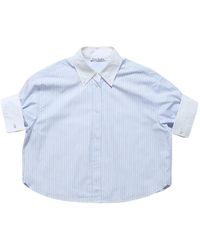 Acne Studios - Chemise À Fines Rayures - Lyst