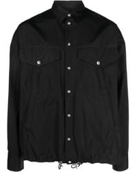 DSquared² - Logo-Print Button-Up Shirt - Lyst