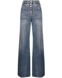 Etro - Jeans Met Geborduurde Bloemen - Lyst