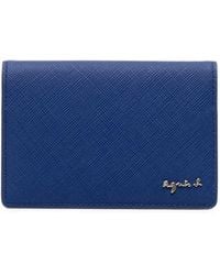agnès b. - Leather Cardholder - Lyst