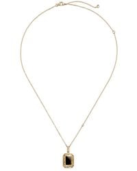 SHAY - 18K Diamond And Onyx Pendant Necklace - Lyst