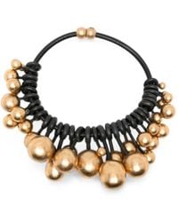 Monies - Bead-Embellished Chunky Necklace - Lyst