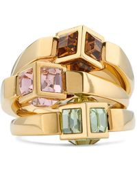 Jimmy Choo - Jc Cube Triple Ring - Lyst