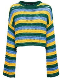 La DoubleJ - Stripe Knitted Jumper - Lyst